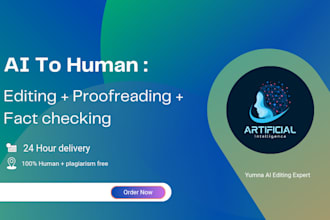 proofread and humanize chatgpt content with fact checking
