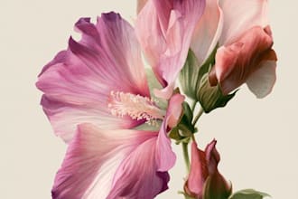 create a botanical illustration