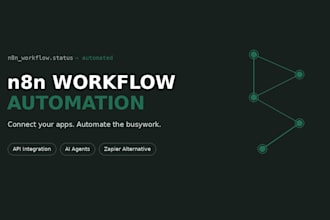 build custom n8n workflow automations for your business
