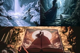 design fantasy book cover art