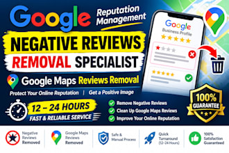 remove negative google business profile listings and content