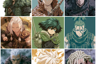 draw fantasy character illustration