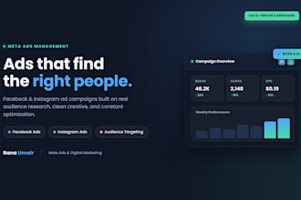 run and manage your facebook and instagram ads