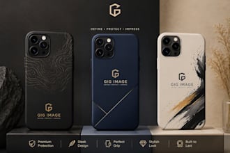 create professional phone back cover designs for your brand