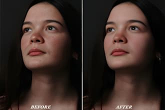 edit photos, skin retouch, photoshop editing, portrait photo