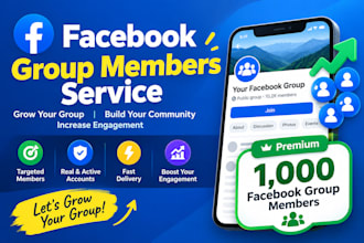 grow your facebook group with targeted members