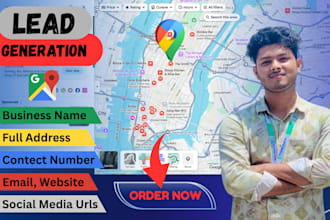 scrape google maps business data for targeted b2b lead generation