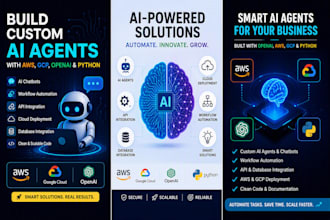 ai agents using AWS, gcp, sap and python