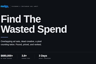 audit your facebook ads account and cut your wasted ad spend
