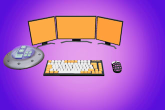 create a blender 3d model for your game