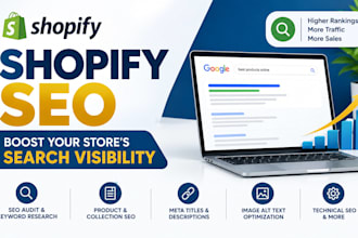 optimize your shopify store SEO for higher google rankings