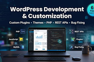 develop a custom wordpress plugin in PHP