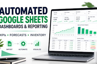 build a google sheets sales and KPI dashboard