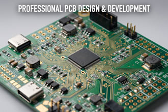 design and develop pcb, schematic, layout, assembly and soldering