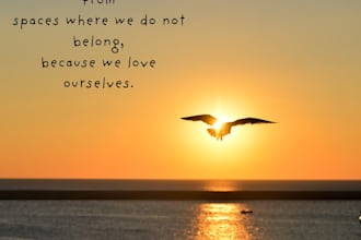 design beautiful image quotes and social media posts