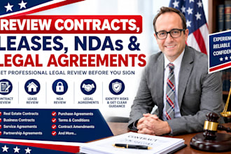 review contracts, leases, ndas and legal agreements