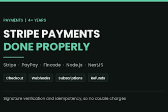 integrate stripe payment gateway and webhooks into your nodejs backend
