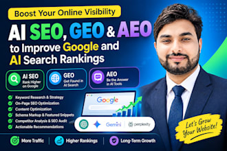 do ai SEO, GEO and aeo for google and ai rankings