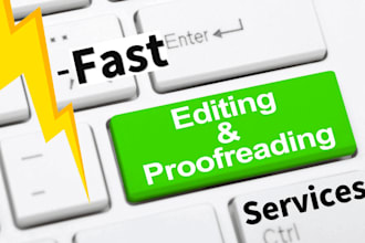 proofread and edit your english content