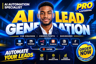 claude ai n8n linkedin ads typeform automation notion flodesk zapier integration