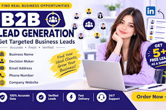 do linkedin lead generation, prospect list, email list building