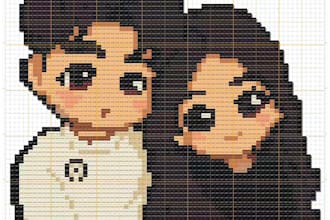 create a custom fuse bead pattern from your photo or idea