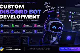 develop a custom discord bot for your server
