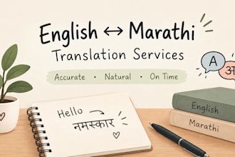 translate marathi ,hindi and english content accurately