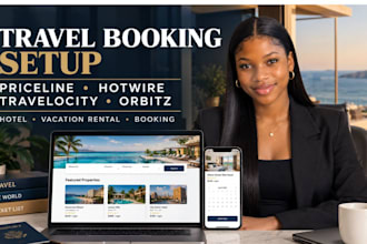 setup priceline hotwire travelocity and orbitz booking system