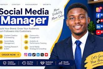 be social media manager