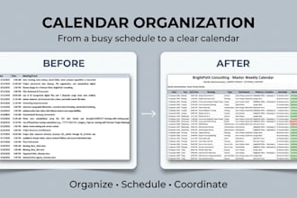 manage your calendar and coordinate your meetings