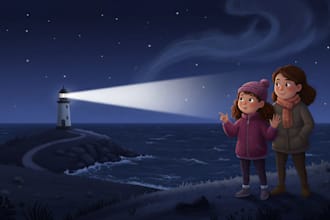 illustrate children book illustration and kids story illustrations
