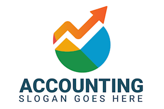 design a professional logo for accounting and tax businesses