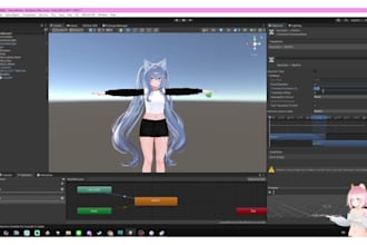 custom vrchat avatar, vrc avatar, furry nsfw avatar, vr character