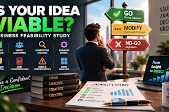 conduct a business feasibility study and assess your idea