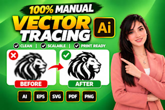 vector tracing in adobe illustrator