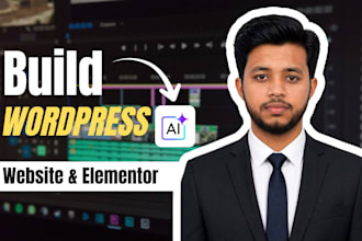 an expert wordpress website with advanced elementor customization