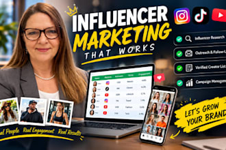 do influencer marketing, influencer outreach and influencer research