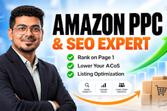 optimize amazon product listings and manage PPC ad campaigns