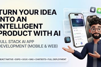 build ai powered mobile apps, ai agents, chatbots and rag