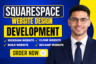build squarespace website redesign, edit squarespace website, update squarespace