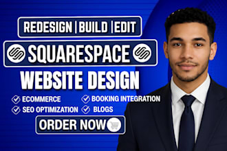 build squarespace website redesign, edit squarespace website, update squarespace
