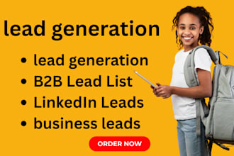 build b2b lead generation email list for potential sales