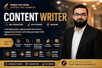 write professional content for your business