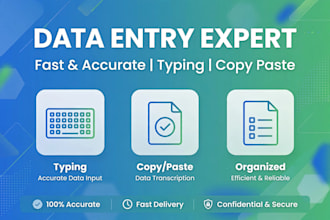 do fast data entry and assignment typing work