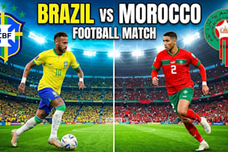 design viral youtube thumbnail and sports graphics