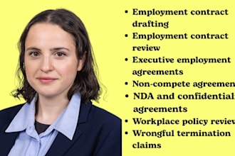 be your employment and civil lawyer and help you get justice in USA,UK,uae