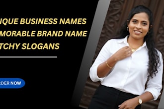create unique business name ideas memorable slogans expert service