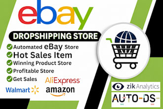 ebay dropshipping store and automation