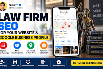 do law firm SEO for your website and google business profile